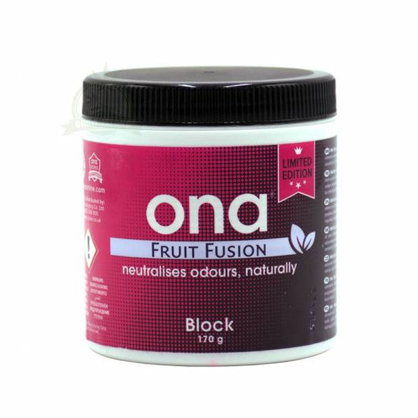 Ona Odor Eliminating Fruit Fusion Block - Powerful, safe, and effective odor removal available at Topo Cannabis Chattanooga