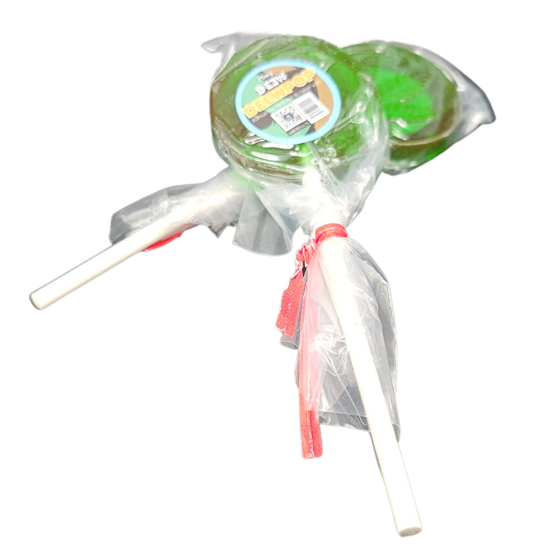 DEEW Green Apple Lollypop sweet treat