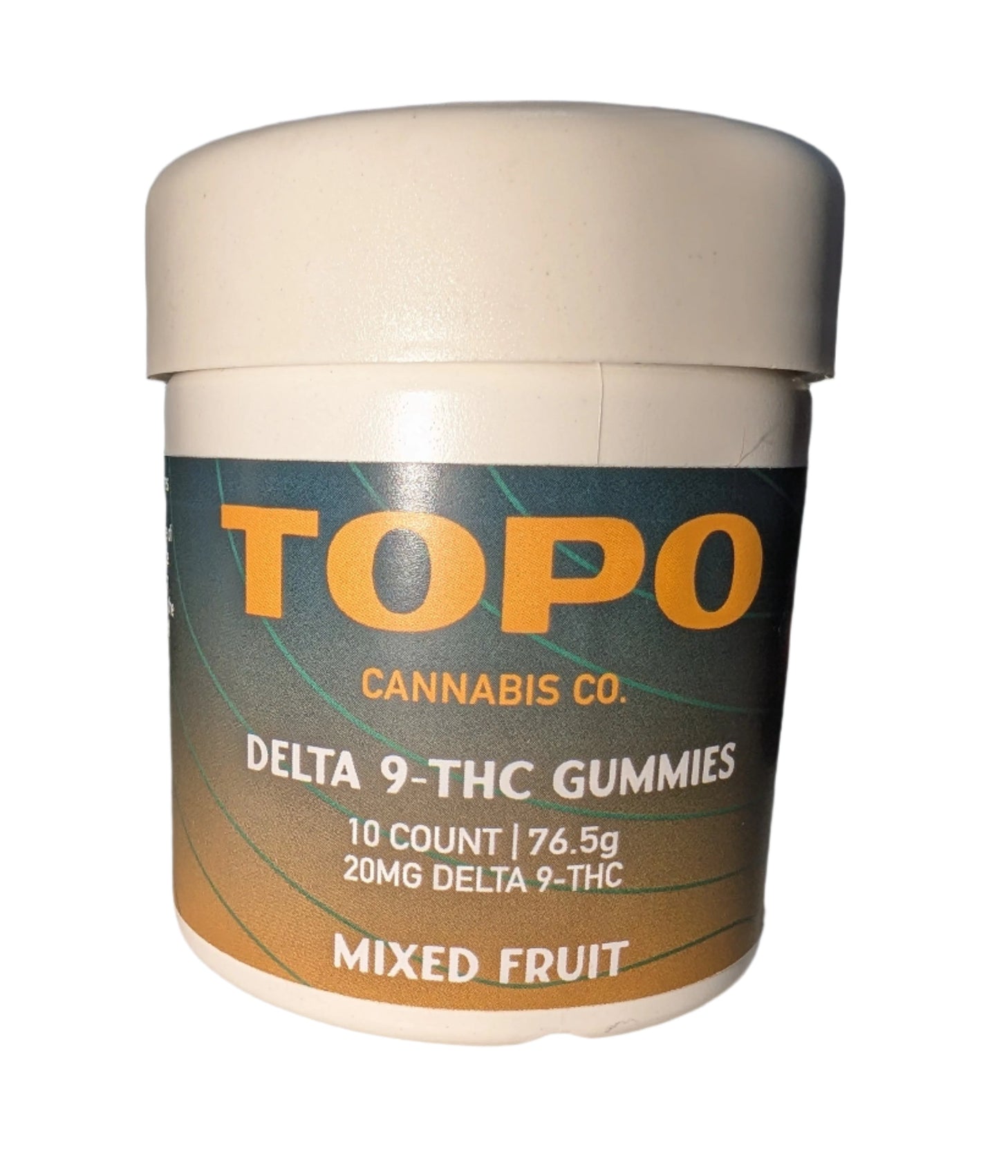 Topo Scenic City Gummies 20mg D9 - Mixed Fruit