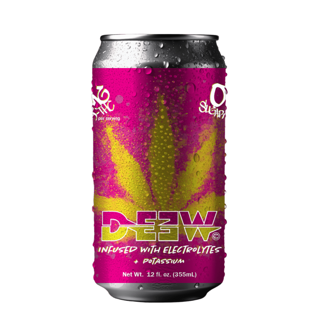 Strawberry Lemon Haze Seltzer CBD and Electrolytes drink