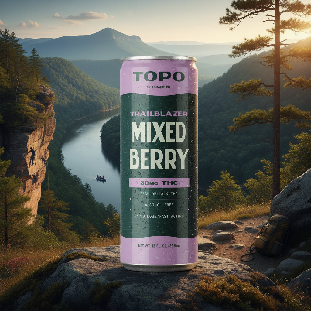 Topo Trailblazer Mixed Berry Seltzer 30mg