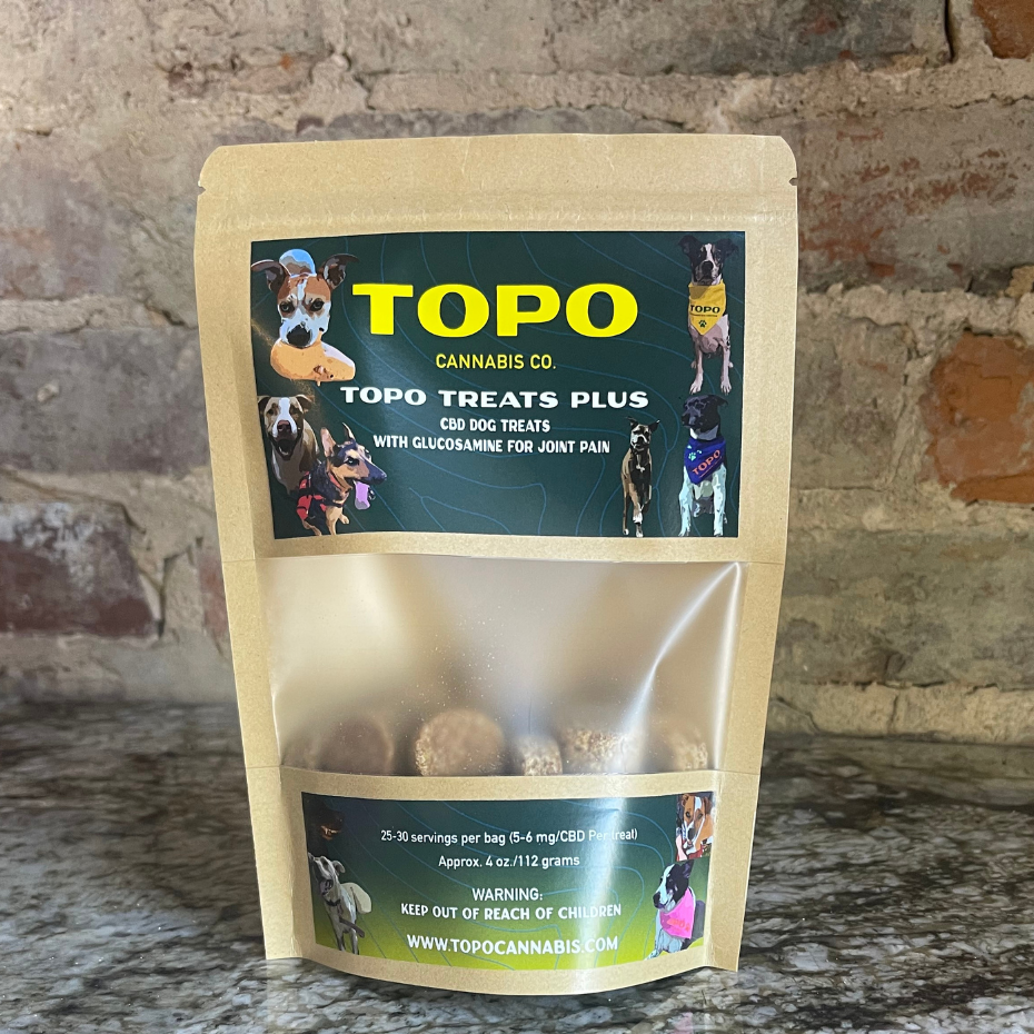 Topo CBD Dog Treats Plus