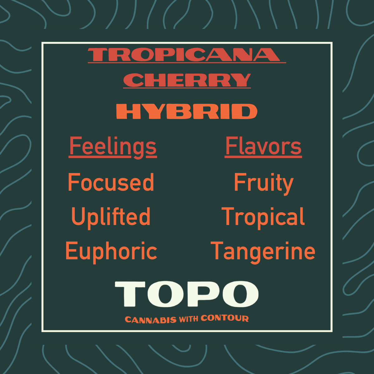 Tropicana Cherry THCa Hemp Flower Smalls