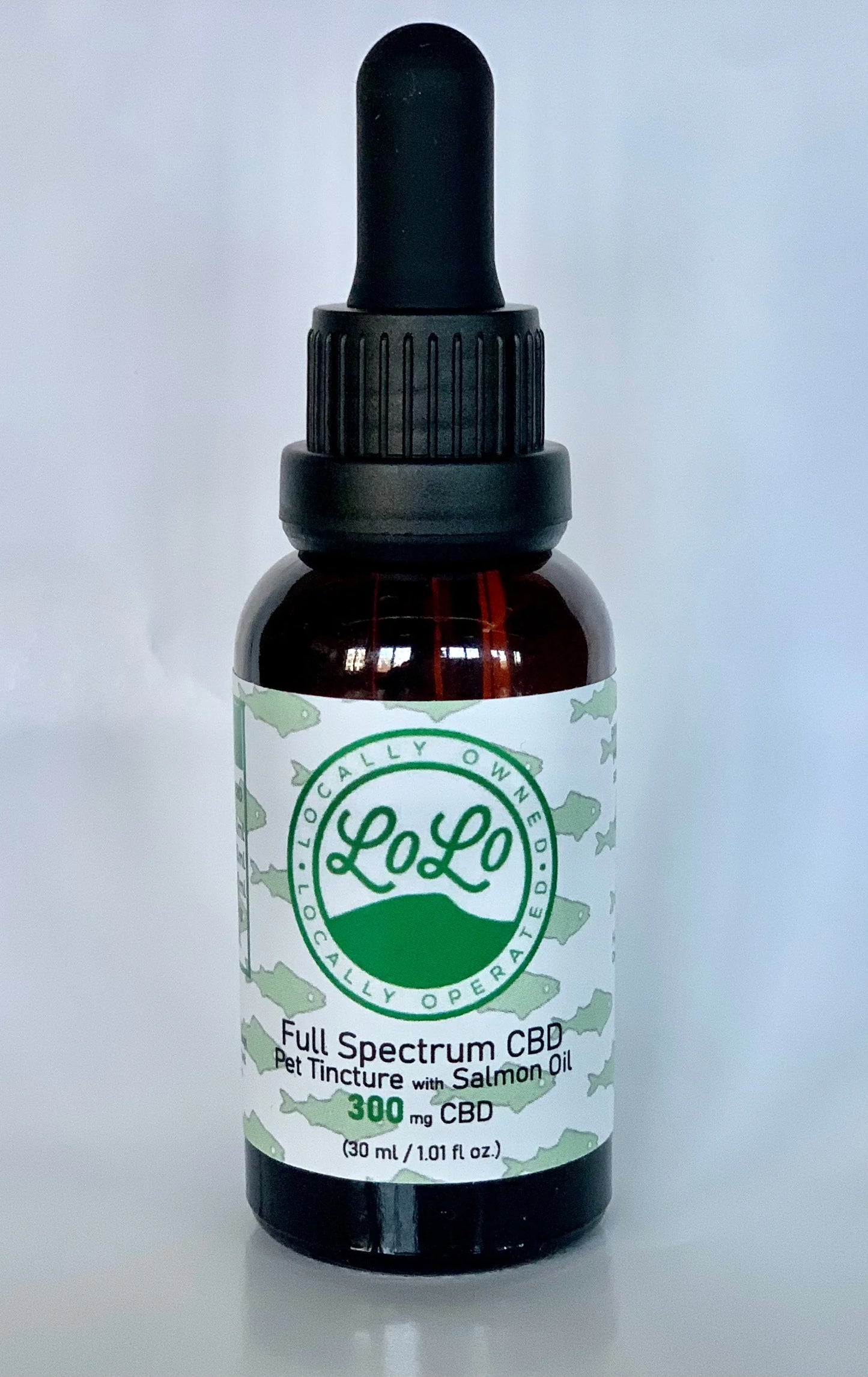 Lolo Bars CBD Full Spectrum Pet Tincture Salmon Oil