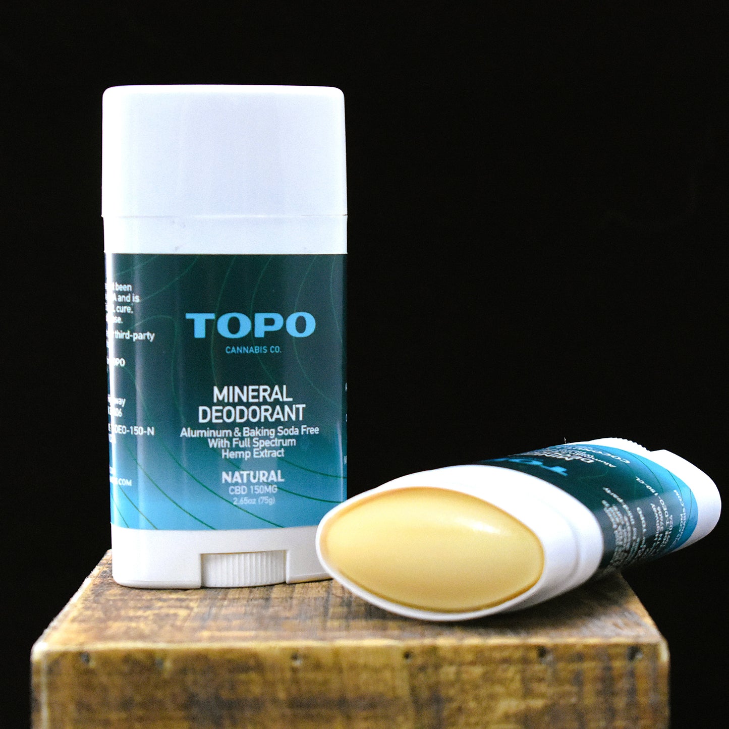 Mineral Deodorant w/ Full Spectrum Hemp Extract 150mg/ 2.65oz