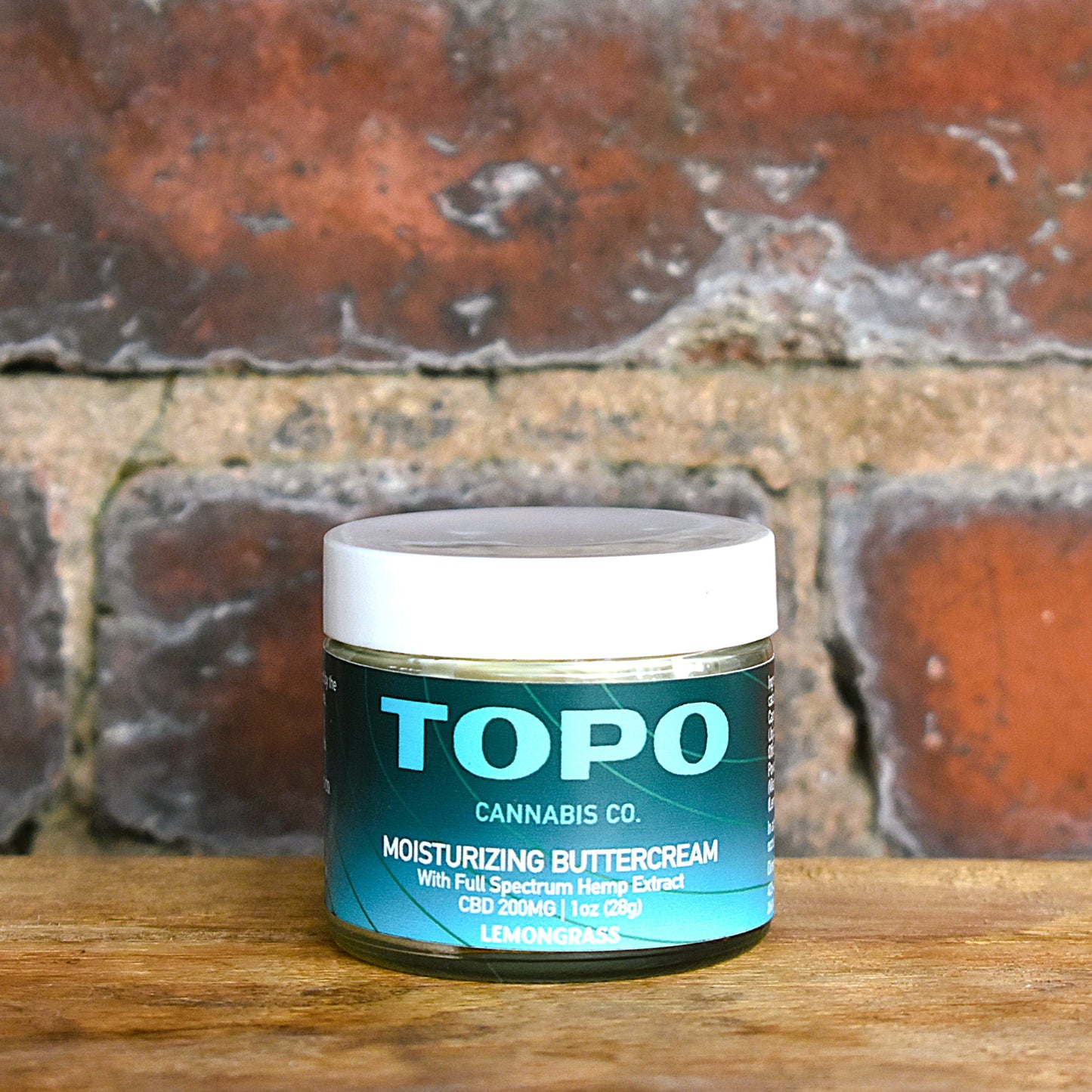 Moisturizing Buttercream w/ Full Spectrum Hemp Extract 2000mg/1oz by Topo Cannabis