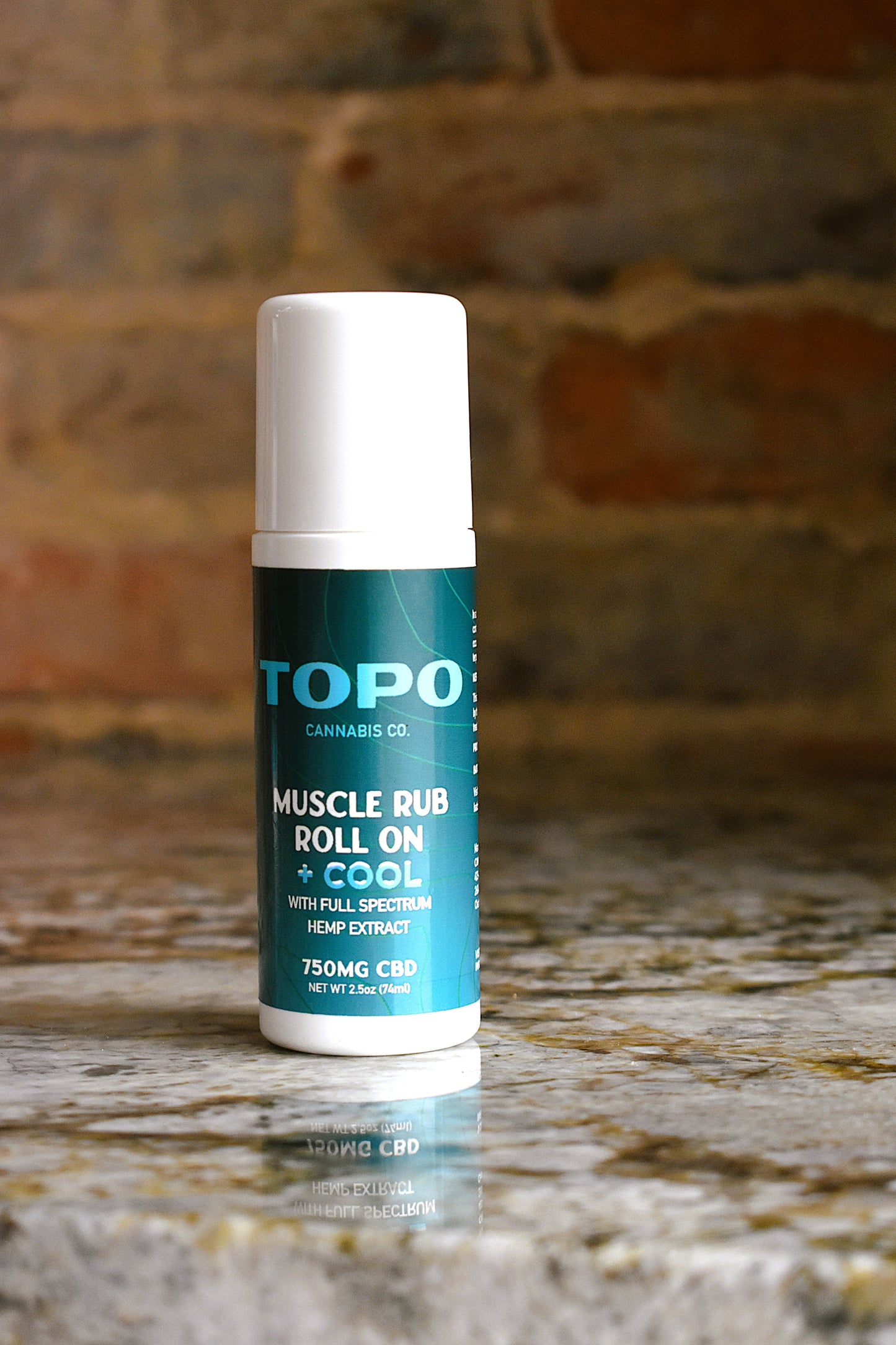 Muscle Rub Roll On + Cool 750mg/2.5oz