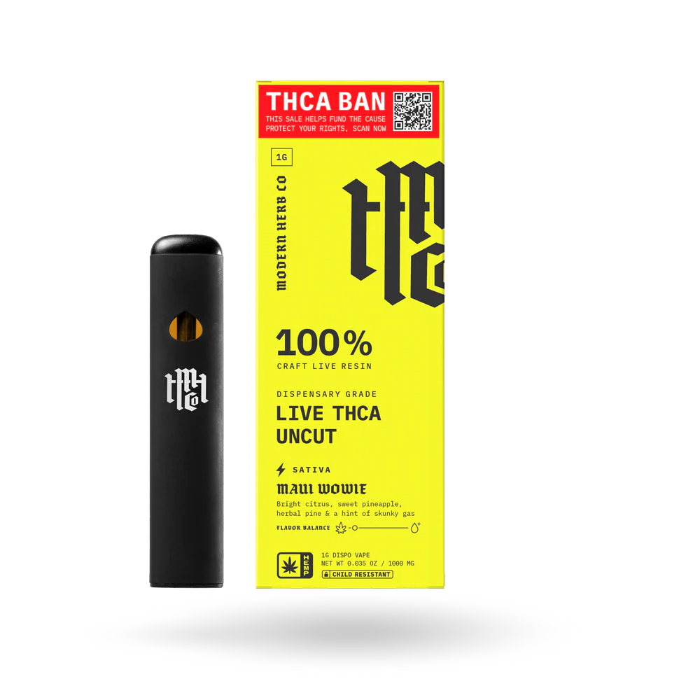 THCa Live Resin Disposable Uncut