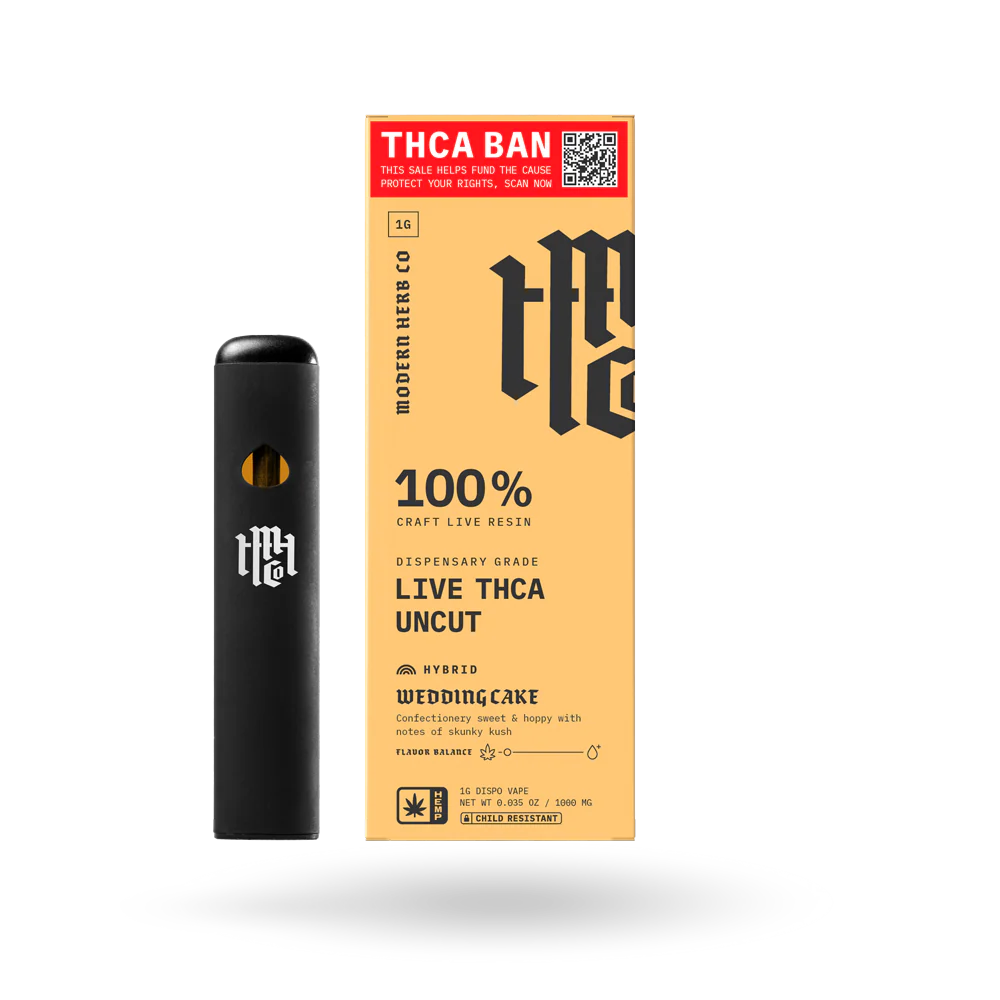 THCa Live Resin Disposable Uncut