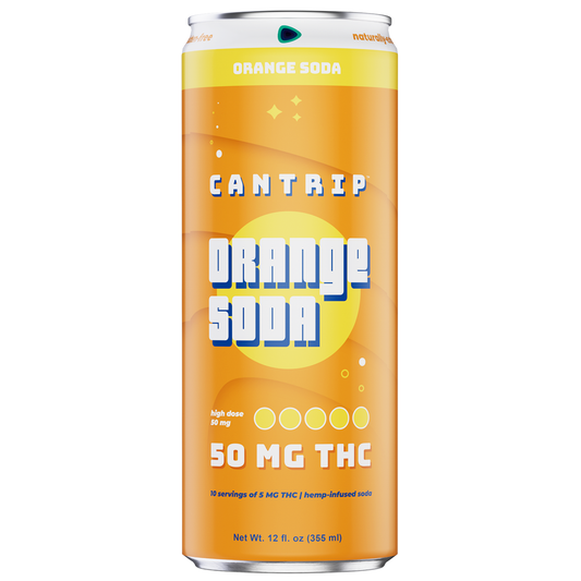 Cantrip Orange THC Infused Soda Drink