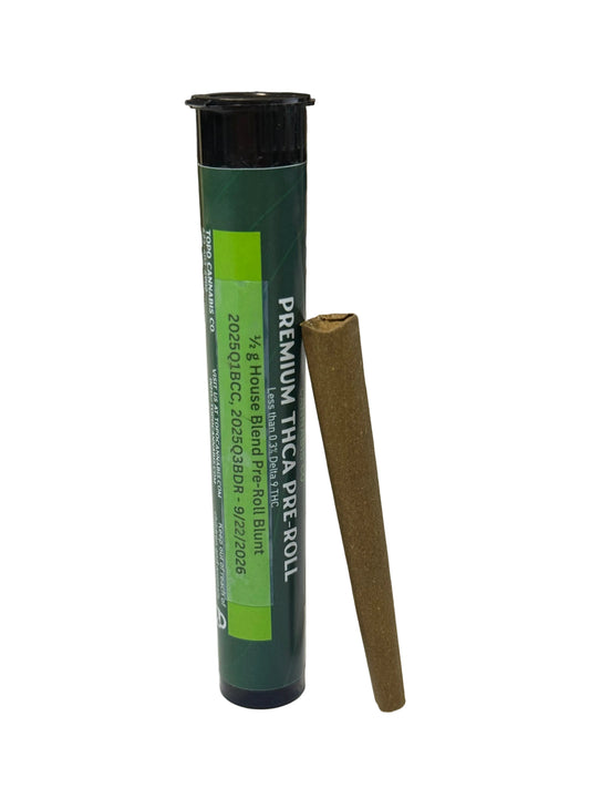 1/2 Gram Pre-Roll Hemp Wrap Blunt