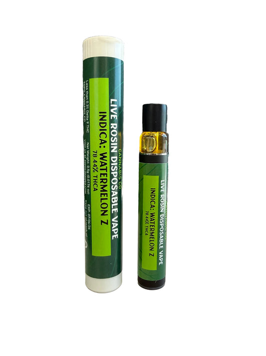 Topo Live Rosin Disposable Vape 0.5ml