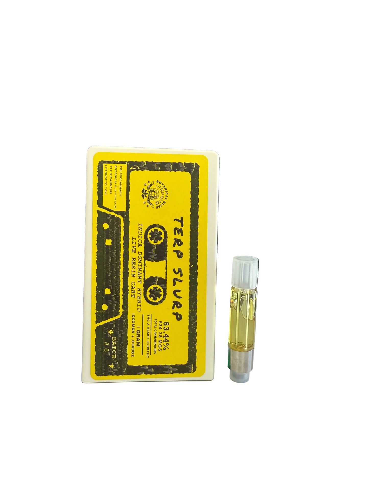 THCa Live Resin 1G Cartridge by BBxLG