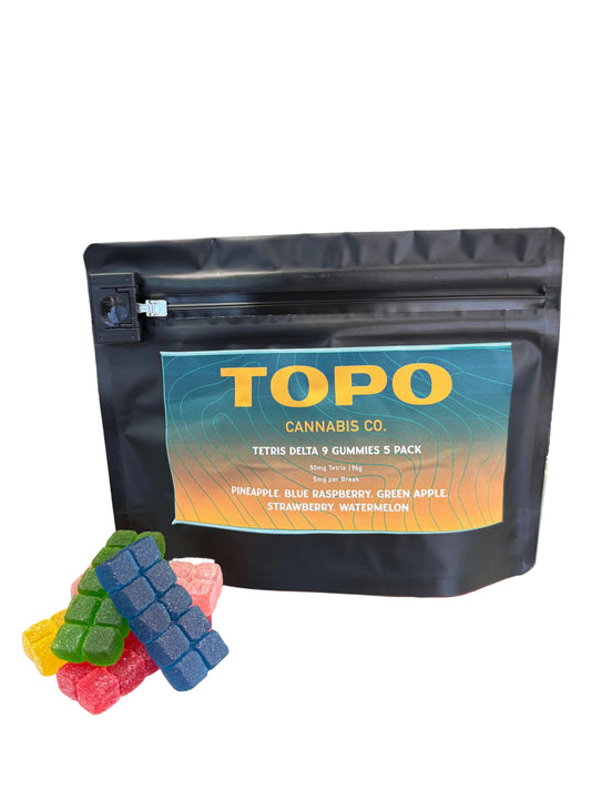 Topo Appalachian Delta 9 - THC Tetris Gummies 50mg