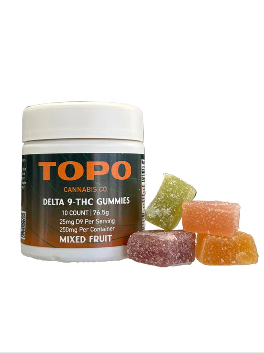 Scenic City 25mg D9 Gummies - Mixed Fruit