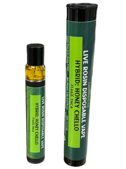 Topo Live Rosin Disposable Vape 0.5ml
