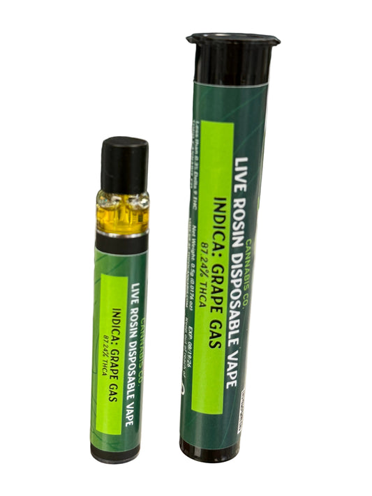 Topo Live Rosin Disposable Vape 0.5ml