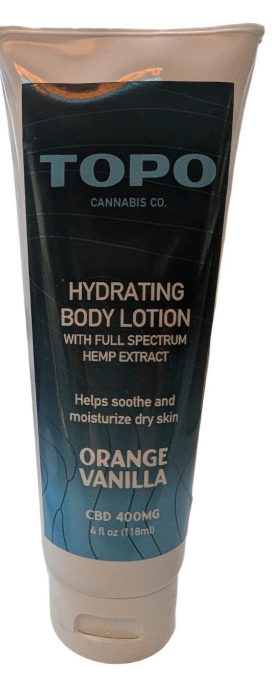 Hydrating Body Lotion w/ Full Spectrum Hemp Extract 400mg/4oz