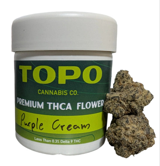 Purple Cream THCa Hemp Flower