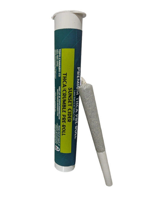 Sunset Cider THCa Crumble Pre-roll