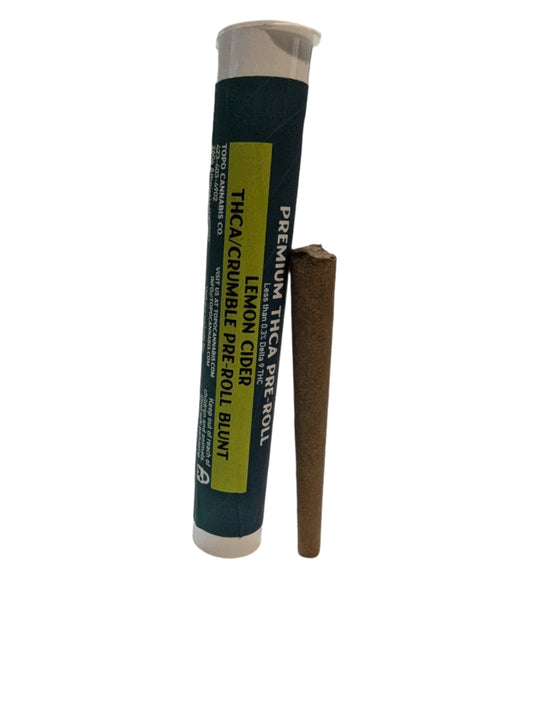 Lemon Cider THCA/Crumble Pre-Roll Blunt