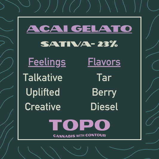 Acai Gelato THCa Hemp Flower