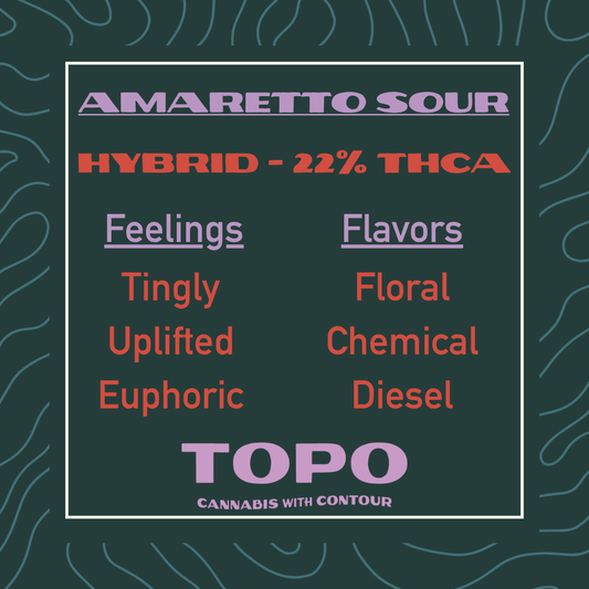 Amaretto Sour THCa Hemp Flower