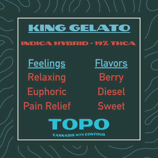King Gelato THCa Hemp Flower