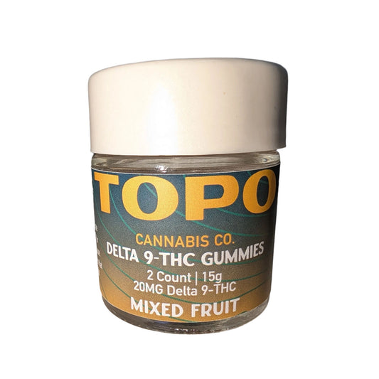 Topo Scenic City Gummies 20mg D9  - Mixed Fruit