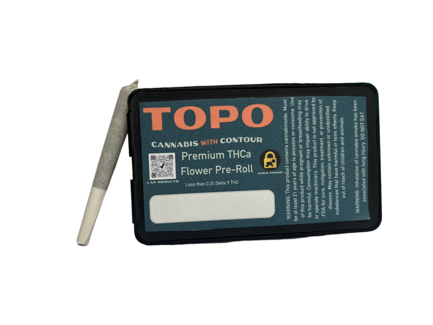 Topo Cannabis 1/2 gram pre-roll 5-Pack-Hard-Cider