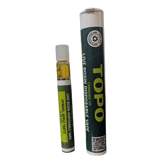 Topo Cannabis Live Rosin Apple Tartz