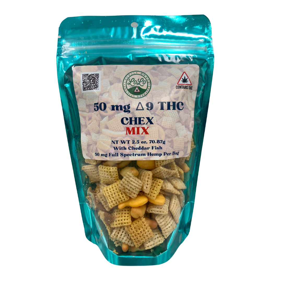 Lolo Bars 50mg D9 Chex Mix